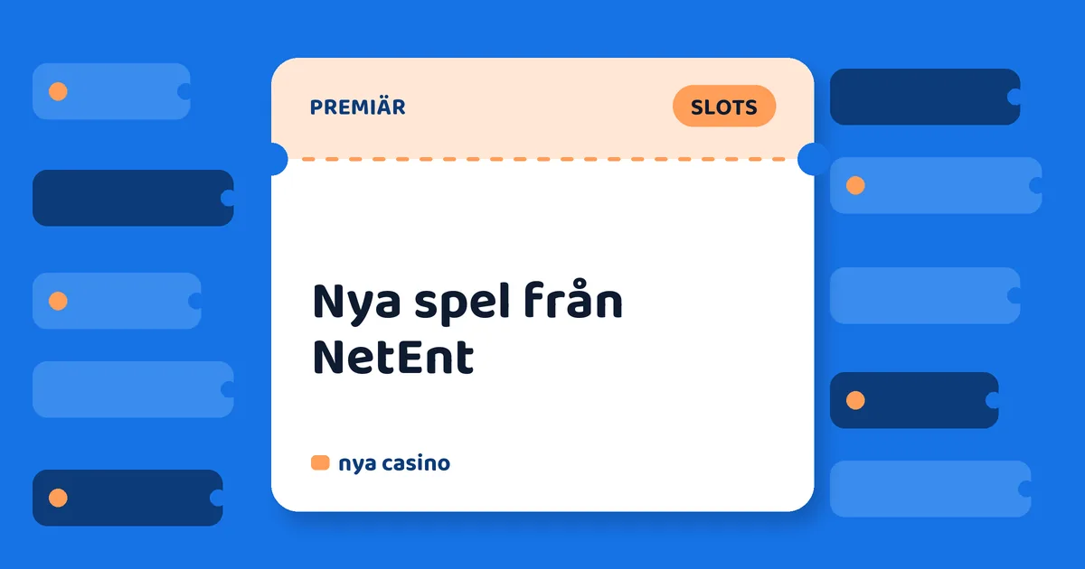 Nya spel från NetEnt