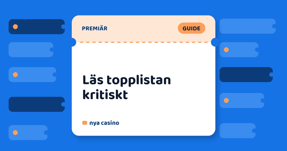 Läs topplistan kritiskt